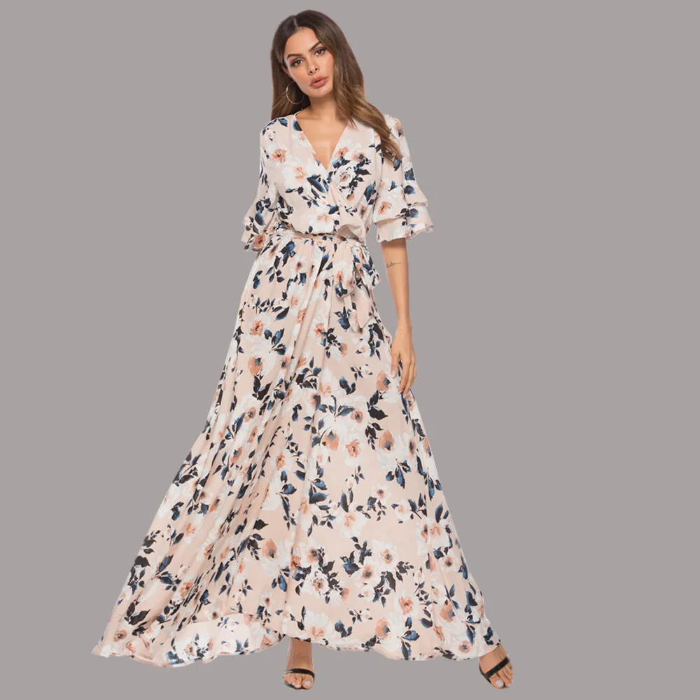 Женский Восточный кафтан с коротким рукавом аппликацией | Тематическая одежда и