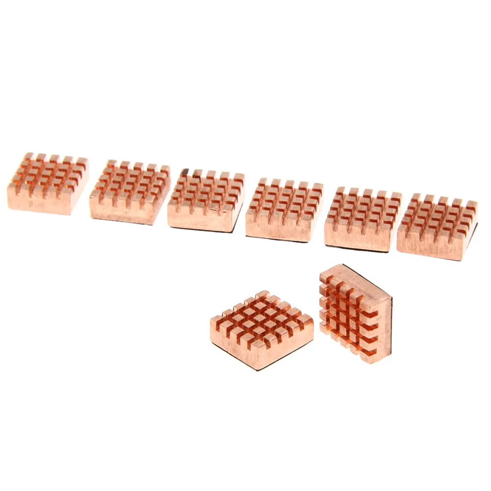 8 шт. медные радиаторы для оперативной памяти 13 х12 мм|copper heat sink|heat sinkram heatsink |