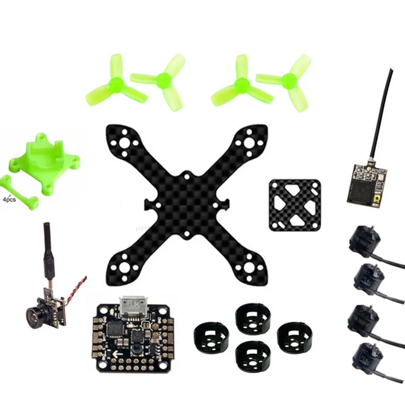 DIY 16 мм x BNF Рамка комплект 70 чистый углеродный Квадрокоптер FPV Бесщеточный микро