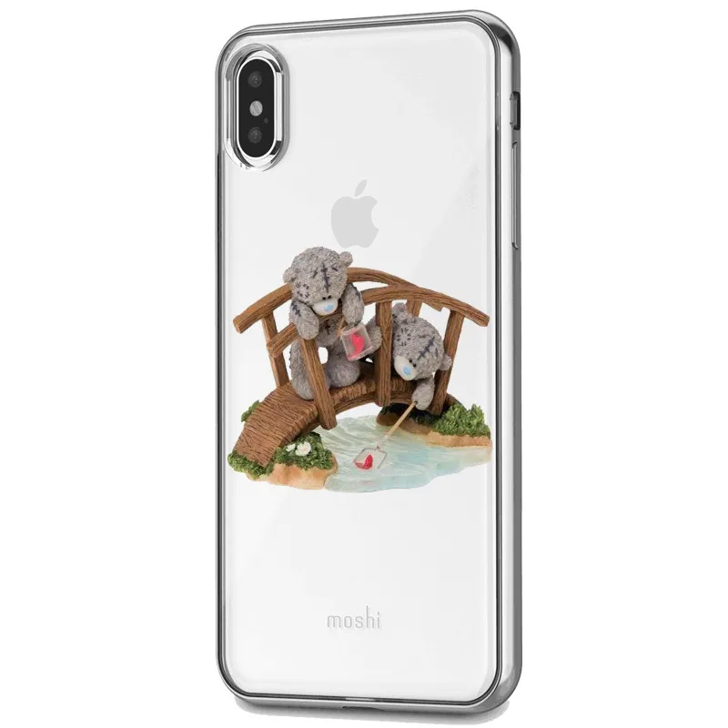 TPU Силиконовый чехол для телефона для iphone XS Max чехол Tatty Teddy Me To You Bear чехол для телефона чехлы для iphone 11Pro 5 SE 6S 7 8plus XR чехол - Цвет: TPU