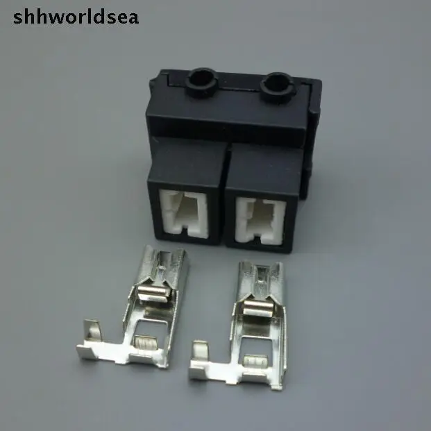 Shhworldsea 2 Pin H7 автомобильная лампа гнездо автомобиля изгиб керамический Разъем