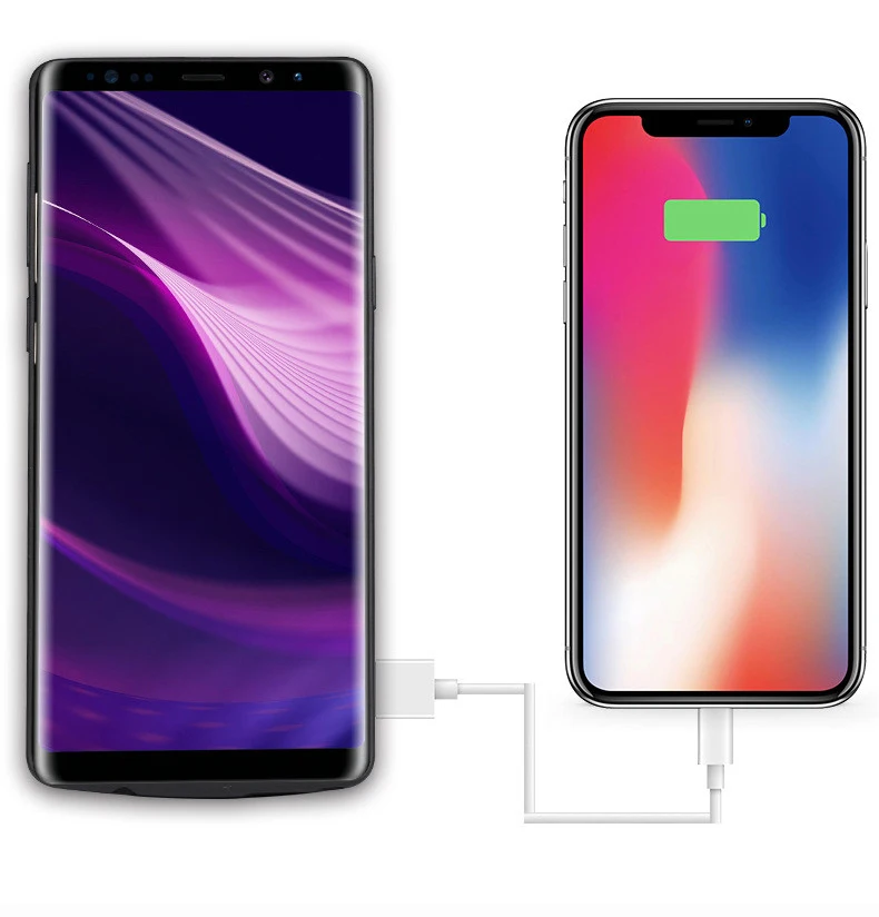 Чехол с зарядным устройством для Samsung Galaxy Note 9 8 тонкий ударопрочный чехол S8 Plus usb