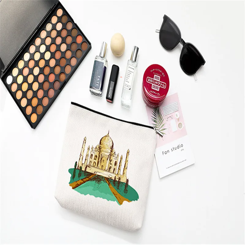 10 шт. Для женщин Макияж сумка косметичка Сумка Женский кошелек на молнии