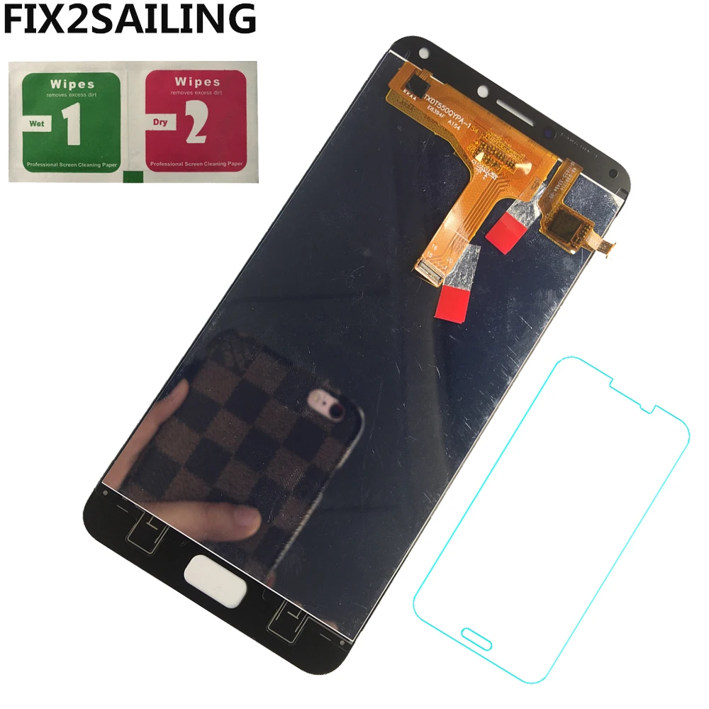 Lcds 5 ''дисплей для Asus Zenfone 4 Max ZC554KL LCD сенсорный экран X001D дигитайзер Запасные