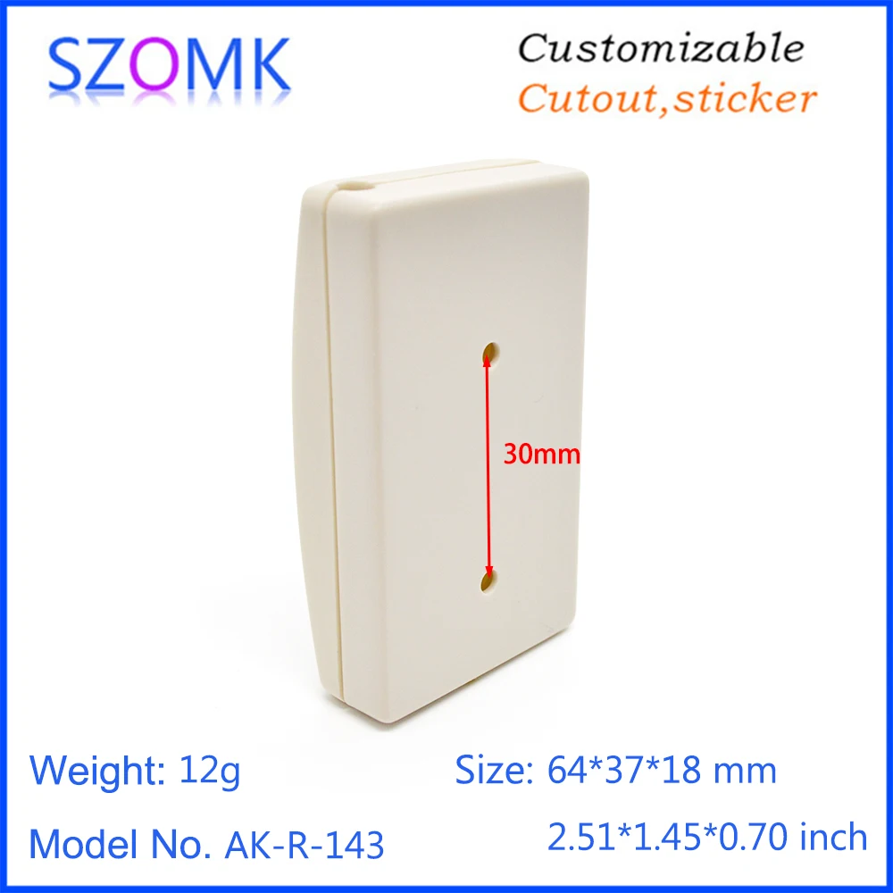 Пластиковый корпус для контроля доступа с сигнализацией szomk 1 шт. 64*37*18 мм