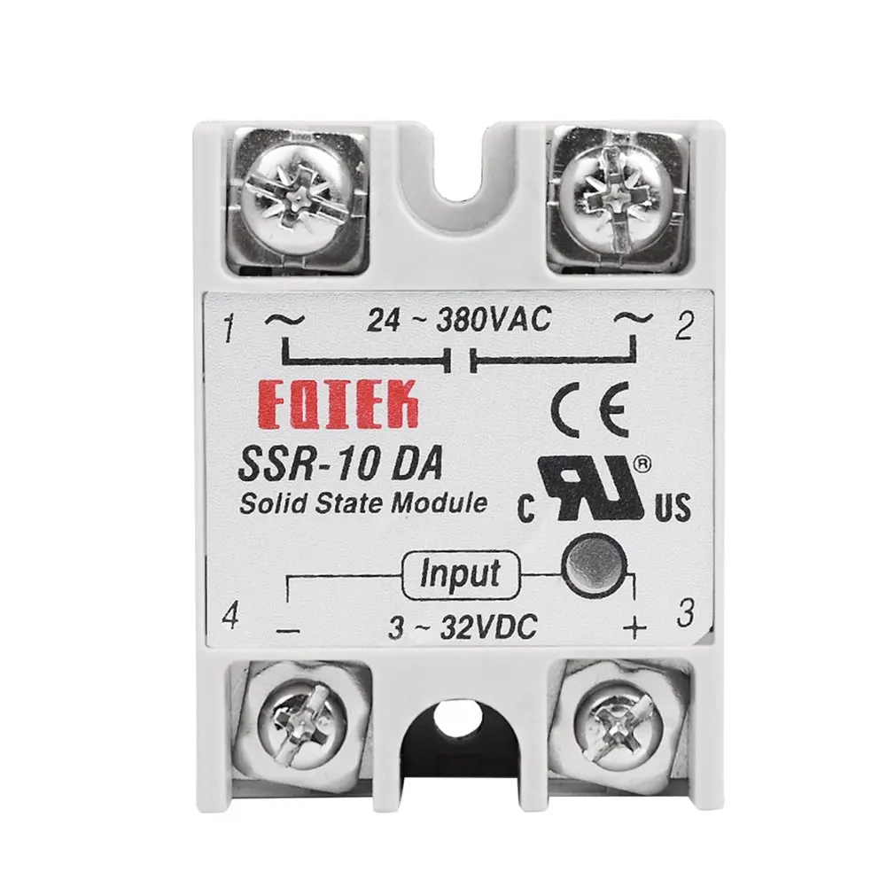 Твердотельные реле DC AC 10A 25A 40A 60A 80A 100A 12 в 3 32 В постоянного тока до 220 24 380