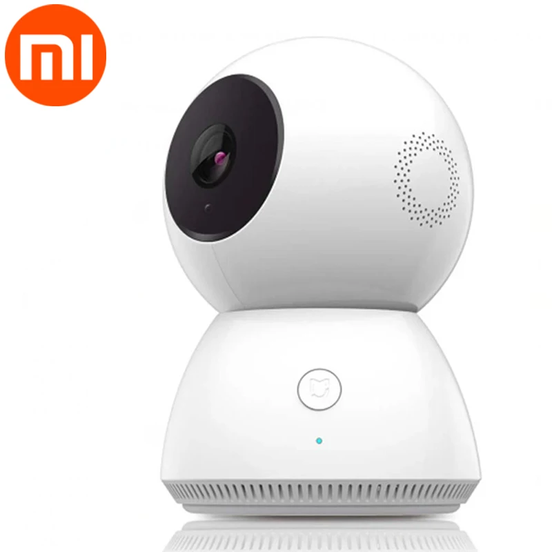 Camera US Plug Оригинальные смарт-камеры Xiaomi Mijia, 360 угол обзора, 1080 P, Full HD, камера ночного видения, видеокамера, WiFi, беспроводная IP веб-камера, приложение, смарт-камера - Цветной: Camera US Plug