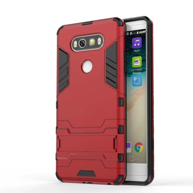 Case For LG V20 F800 H990ds F800L Ударопрочный Робот Броня Hybrid резиновый Чехол Тонкий Жесткий