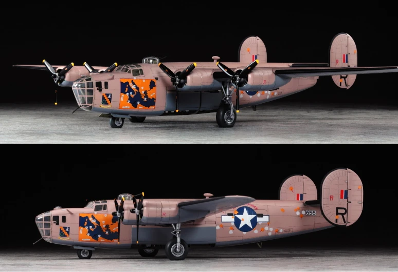 1/72 Hasegawa 01558 B-24D LIBERATOR модель хобби