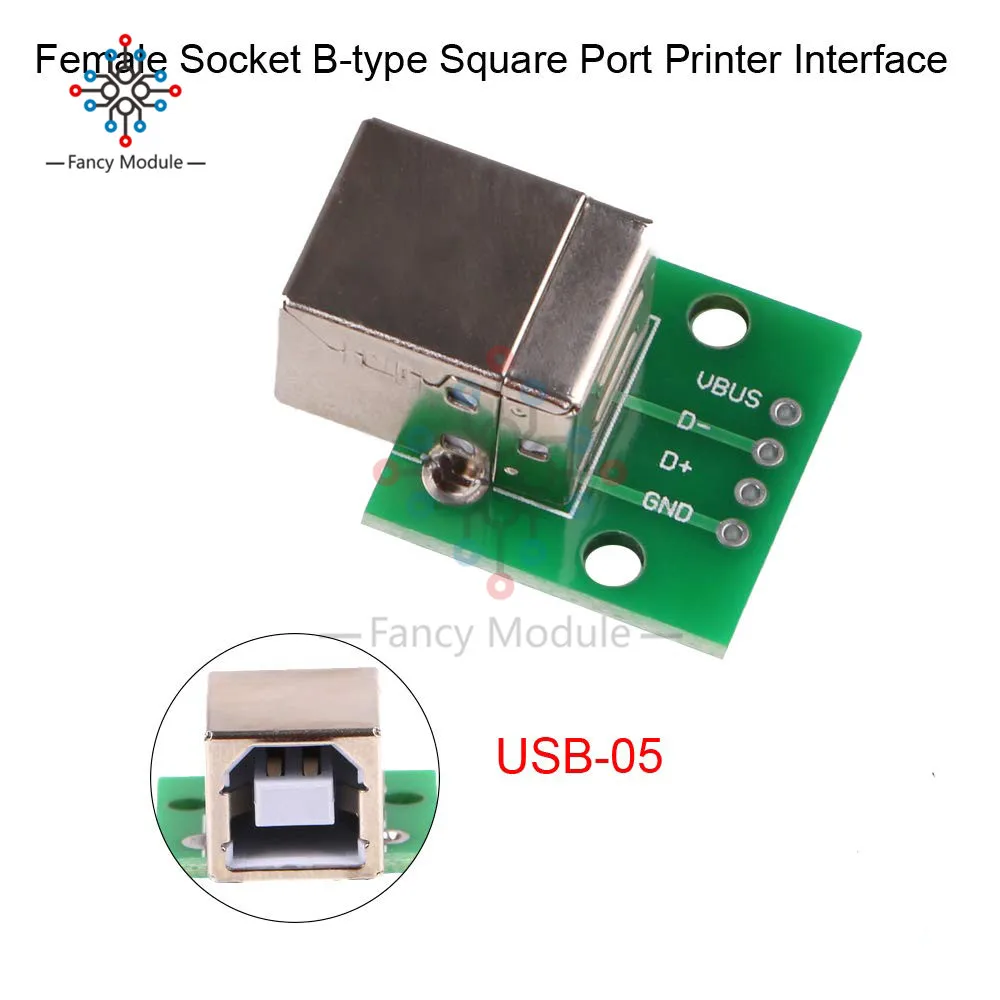 Micro USB Женский Mini A Мужской 2 0 3 Type B интерфейс до 54 мм DIP PCB адаптер коммутационная