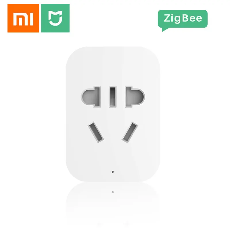 Оригинальная умная розетка Xiaomi MiJia Zigbee Wi Fi беспроводное приложение с пультом