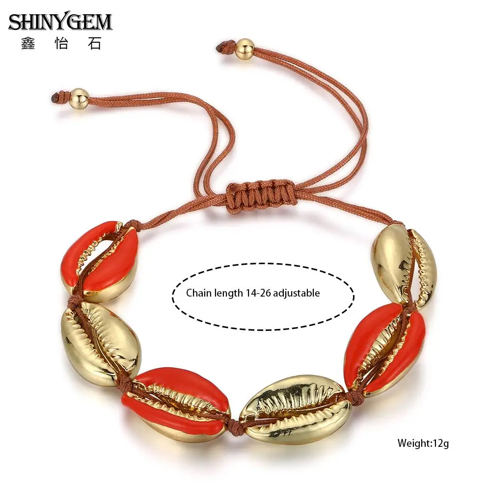 ShinyGem Boho морская раковина колье для женщин 4 цвета Богемия ручная работа
