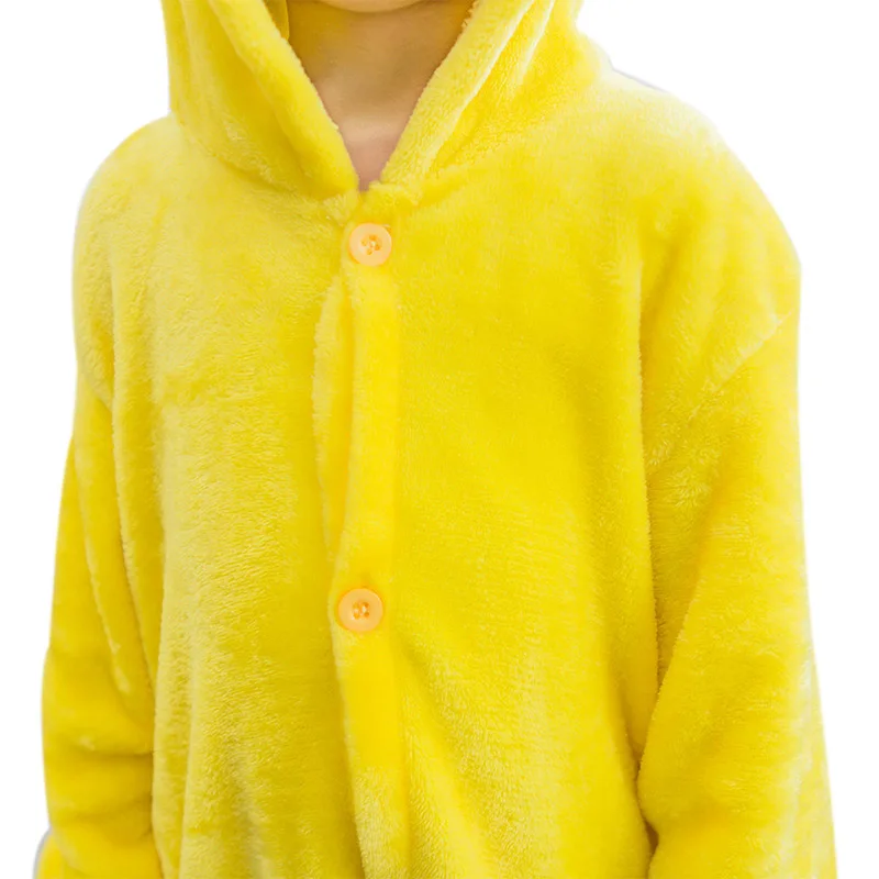 Flannel Hoodie Pajamas Kigurumi Costume For Kids Children Unisex Winter Home Cartoon Pyjama Anime Onesie Women Sleepwear Pijama |