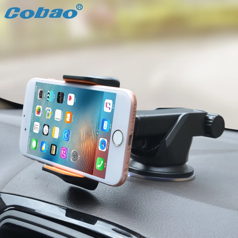 Автомобильный держатель для телефона Cobao для iPhone 7, автомобильный держатель для мобильного телефона на лобовое стекло, подставка, держатель для мобильного телефона, смартфона, автомобильный держатель