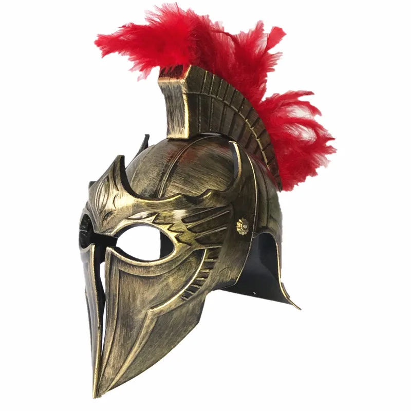 Маскарадный шлем Cos spartan шляпа воина Римский шлем, самурайская шляпа Spartacus