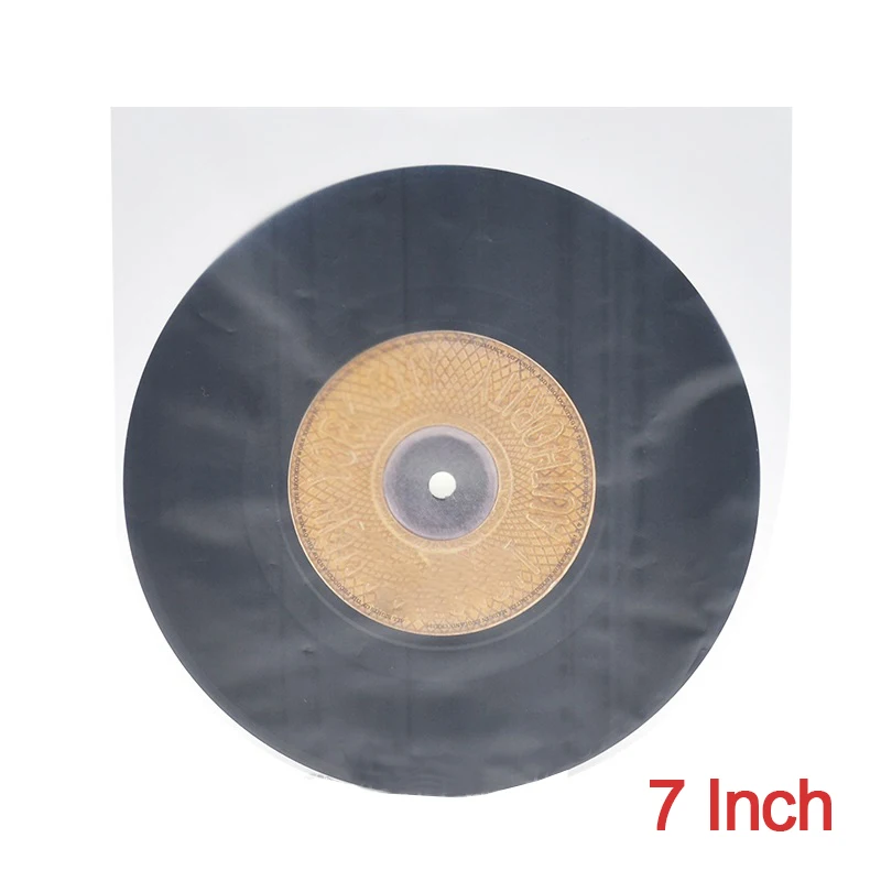 7 inch Inner bag LEORY Lp Защитная внутренняя сумка для хранения виниловых пластин lp cd Виниловая пластинка 12 30,6 см* 30,8 см - Цвет: 7 inch Inner bag