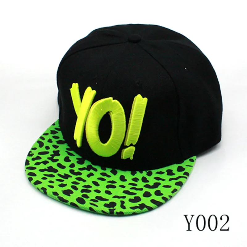 

Women Men YO Snapback Hip-Hop Hats Adjustable Baseball Cap In Box