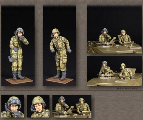 Масштаб 1/35 фигурка из смолы современный танк|Наборы для сборки моделей| |
