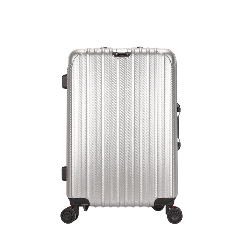 2018 Новый универсальный чемодан на колесиках ПК алюминиевая рама троллейбус