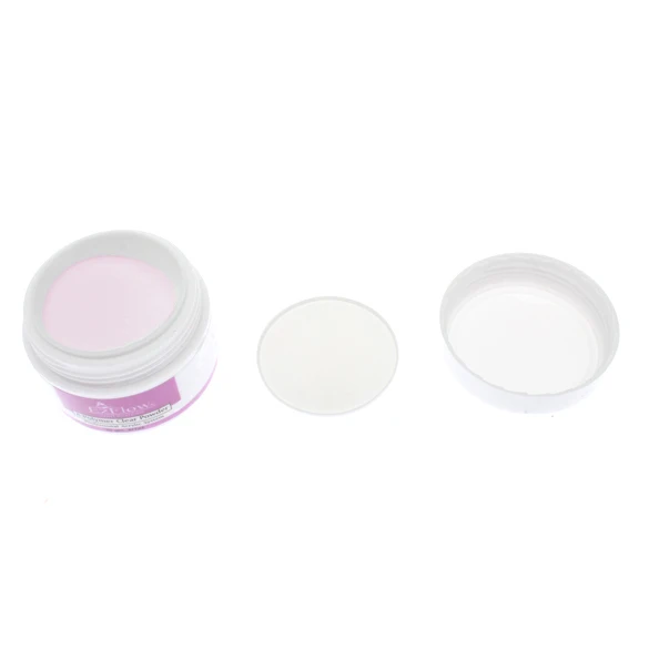 Розовый флакон акриловая пудра и жидкий кристалл полимер для ногтей дизайн 43|crystal