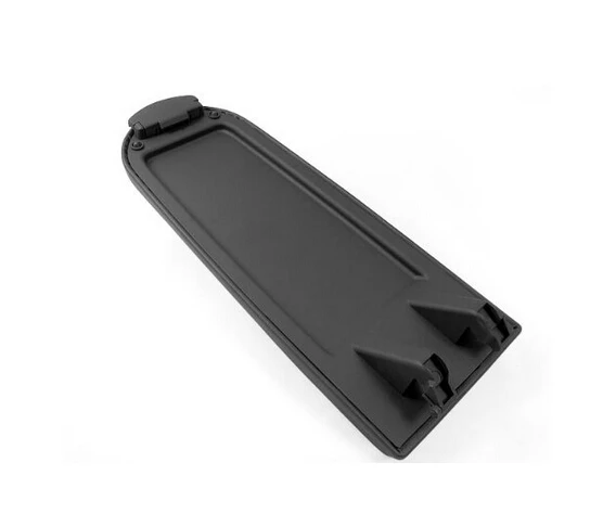 Чер кожа Центральной Консоли Подлокотник обложки Caps ж/защелка для губ 99-04 Volkswagen VW