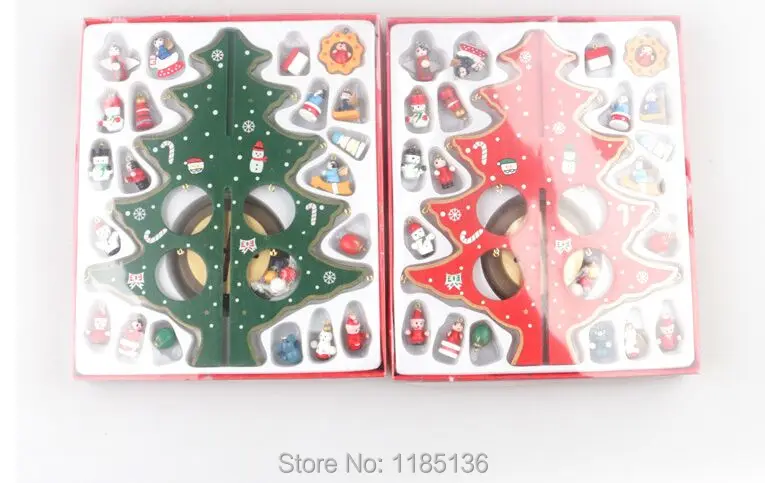 1 шт. Рождественский Подарок Таблица Елки Украшения Деревянный Рождественская