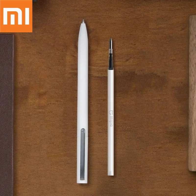 Оригинал Xiao mi jia знак черные чернила для ручки Pen 9 5 мм авторучка PREMEC гладкая