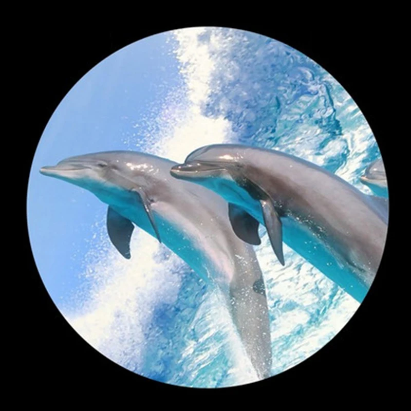 Изготовленный На Заказ 3D фото обои Ocean World Дельфин ТВ фон украшения на стену Гостиная Спальня дома оформление, фотообои обои