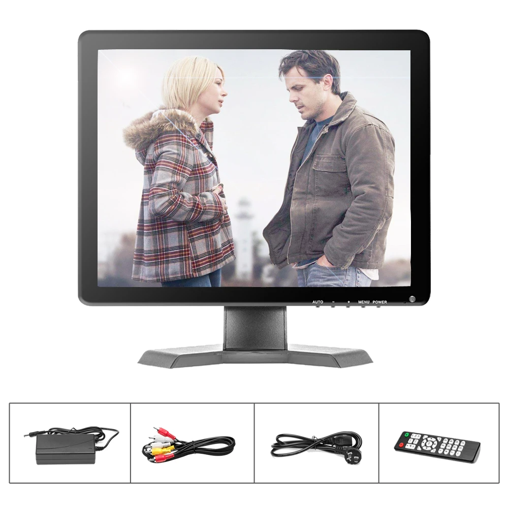 AMPrime 15 &quotips ЖК монитор с высоким разрешением мини Телевизор и Компьютерный
