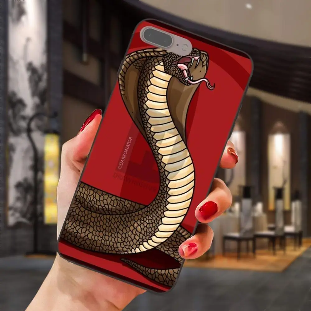as picture Мягкая, модная новинка, для huawei Honor 5A 6A 6C 7A 7C 7X 8A 8C 8X9 10 P8 P9 P10 P20 P30 Мини Lite Plus Прохладный татуировки королевская Кобра Змея - Цвет: as picture