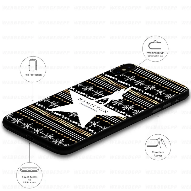 Hamilton Musical Lyrics Soft Case for Huawei Mate Honor 20 6A 7A 7C 7X 8 9 9X 10 View Lite Pro 30 |