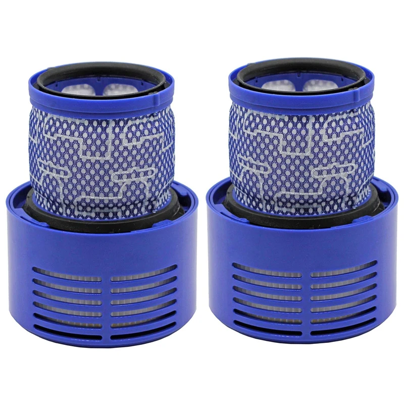 Blue 2 штуки в упаковке замена фильтр для Dyson V10, Sv12 Циклон животных абсолютно чистым пылесос, запасная часть нет. 969082-01 - Цвет: Blue