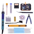 Электрический паяльник CXG 936d, Электрический паяльник с регулируемой температурой, 220 В, 60 Вт, станция с внутренним нагревом, вилка европейского стандарта