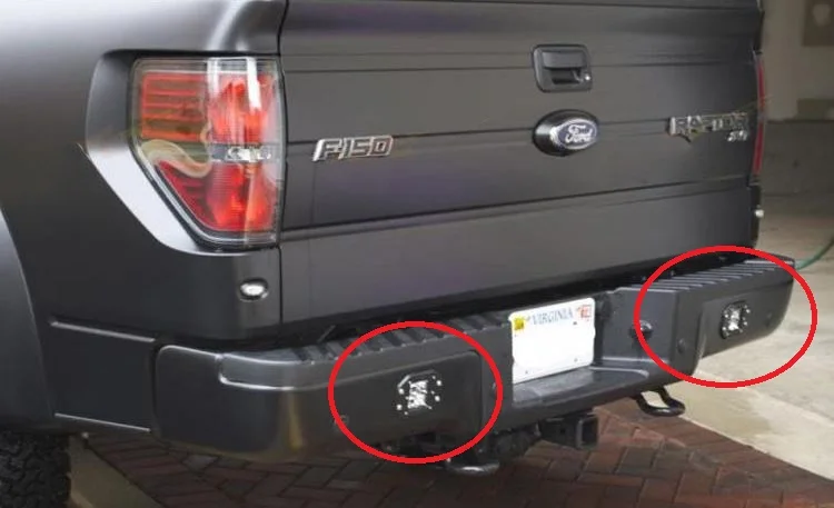 Для пикапа Ford F150 F350 F450 F750 для JEEP Wrangler JK светодиодная подсветка flush pods свет DRL