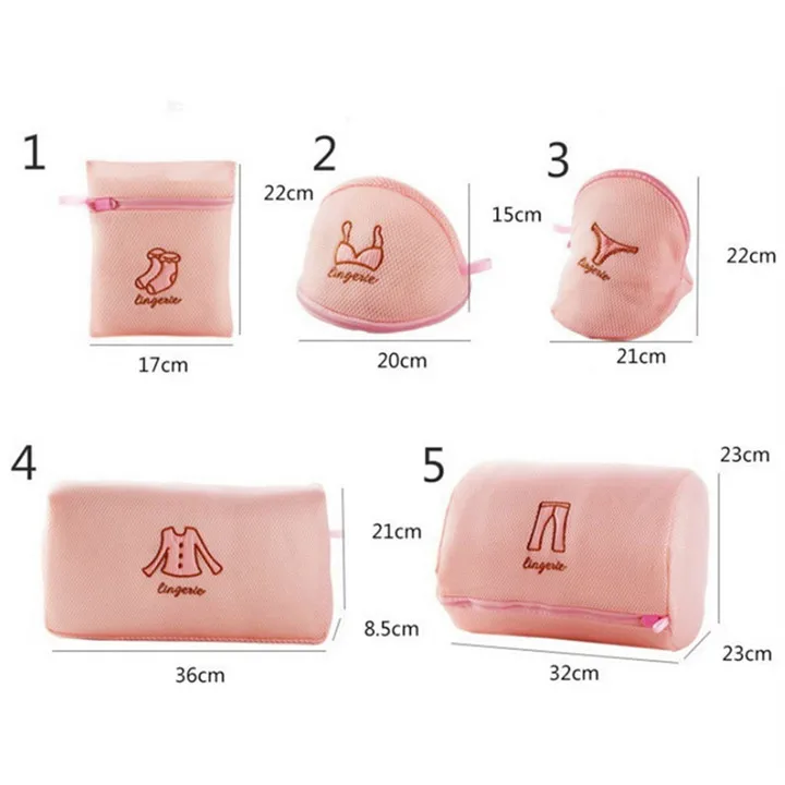 

TTLIFE 2019 Lingerie Washing Home Mesh Clothing Underwear Organizer Washing Bag Useful Mesh Net Bra Wash Bag zipper Laundry Bag