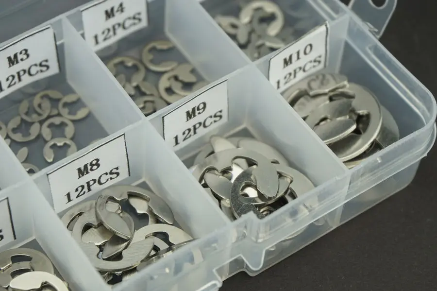 120PCS/Lot 304 Stainless Steel High Quality D Shape Ring Snap Hook Clasps Clips M1.5~M10 | Обустройство дома