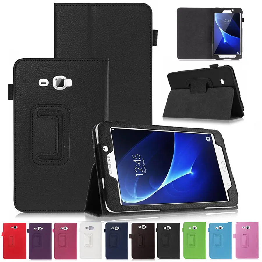 Чехол подставка из экокожи для Samsung Galaxy Tab A 7 0 дюйма|Чехлы планшетов и электронных