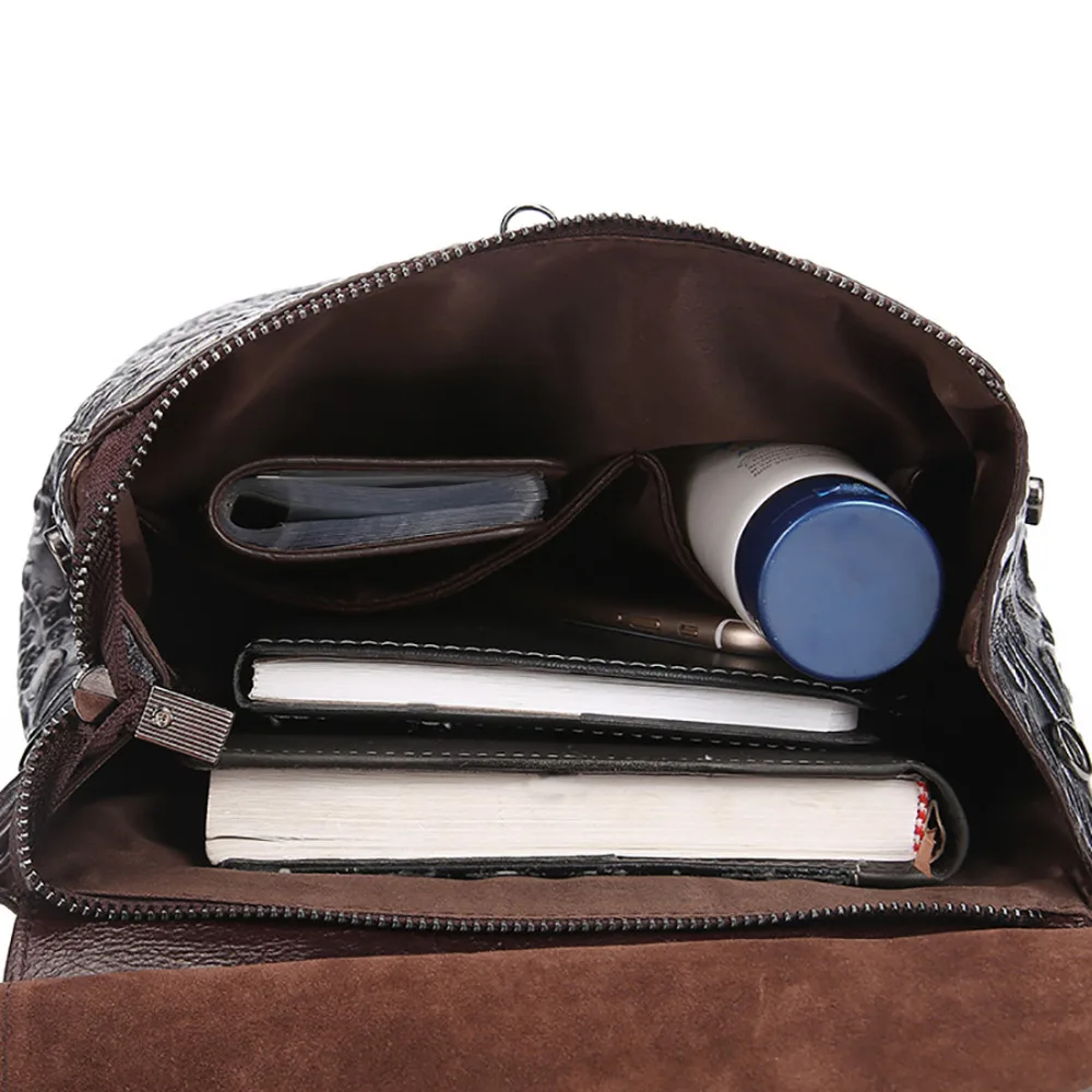 Сумка мессенджер из натуральной кожи высокого качества винтажная сумка через