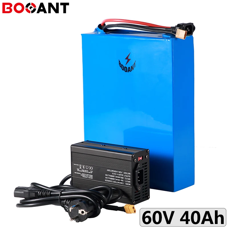 60V 40Ah 3000 Вт литиевая батарея для 32650 сотовый 60V электрический велосипед батареи для горных велосипедов с электроприводом наборы с 5A Зарядное устройство