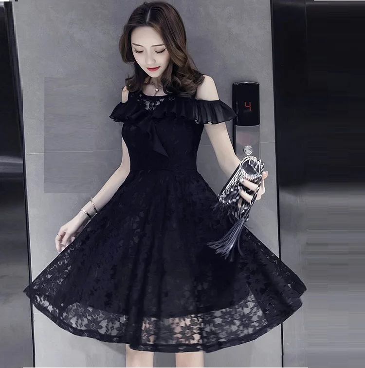 Летнее женское элегантное кружевное платье размера плюс гофрированное бальное с