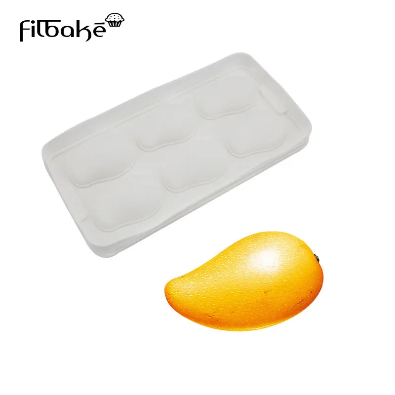 FILBAKE 6 cavity Манго Силиконовые формы фруктов силиконовые для выпечки в виде