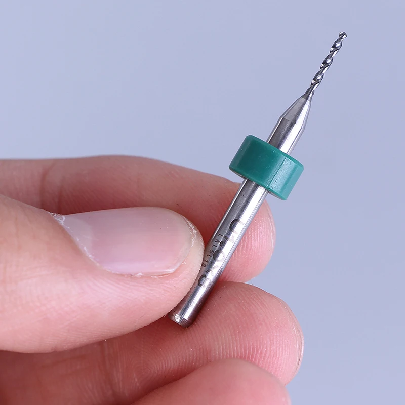 

10pcs PCB Mini Drill Bit Tungsten Steel Carbide For Print Circuit 0.1/0.3/1.1mm