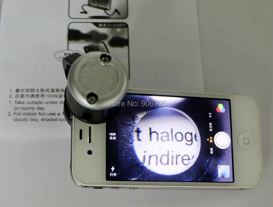 Микроскоп Sky Rocket AppScope с быстрым прикреплением мини микроскоп для изучения науки