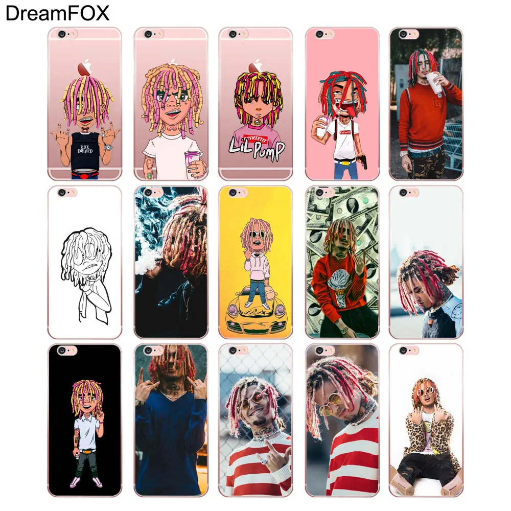 M523 Lil Pump Мягкий ТПУ силиконовый чехол для Apple iPhone 11 Pro XR XS Max 8X7 6 6S Plus 5 5S SE 5C 4 4S |