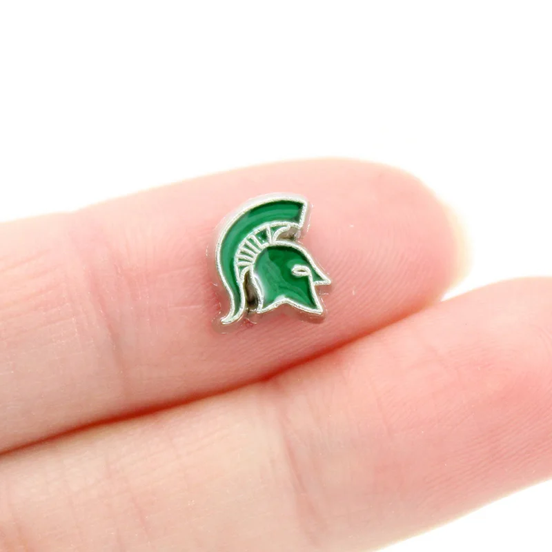 Оптовая продажа 10 штук упак. плавающие амулеты из цинкового сплава для живых