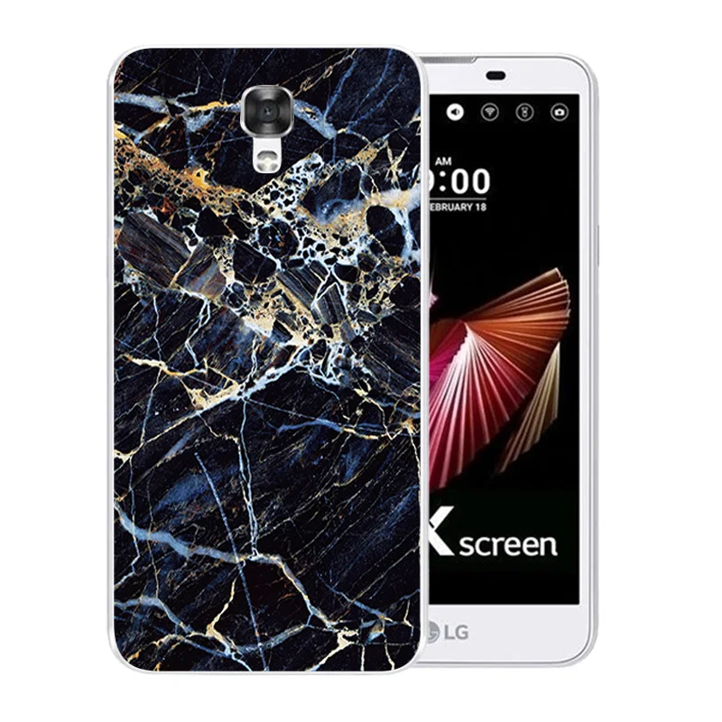 Силиконовый чехол для LG X screen Power 2 V30 K10 2017 задняя крышка телефона протектор G6 K5 K8