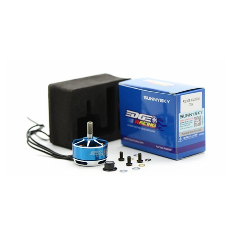 Бесщеточный двигатель Sunnysky Edge Racing R2308 2600KV 3 4S для FPV RC Drone Quadcopter вертолетный