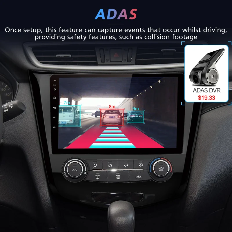 Junsun 2 Din Android 8 1 2G ram автомобильный Радио мультимедийный плеер Navi gps для Nissan X Trail Qashqai