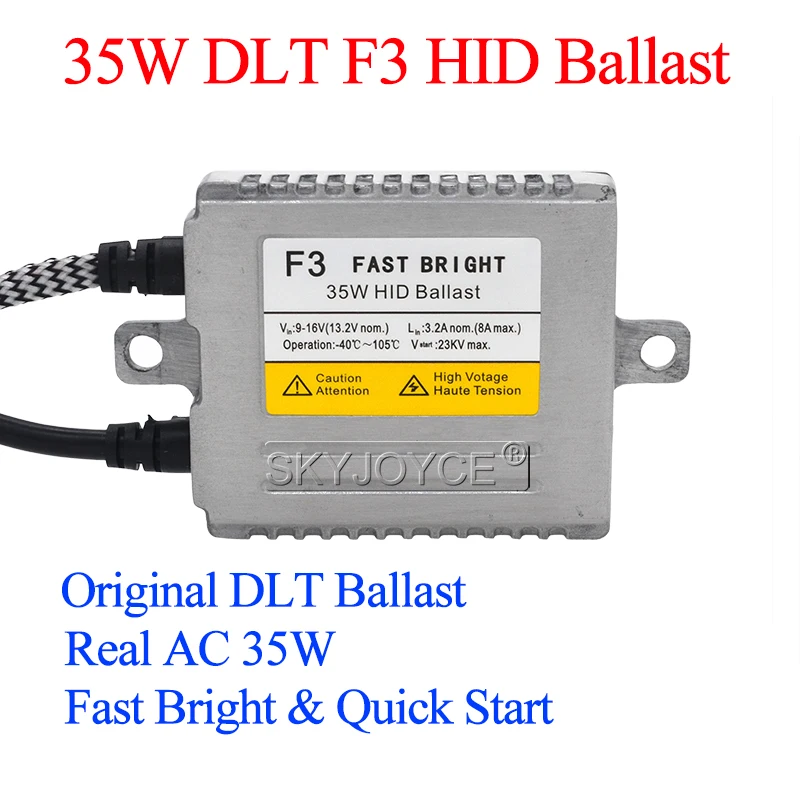 SKYJOYCE 35 Вт HeartRay D2H Xenon HID Kit H7 4500K 5500K 6500K H1 H11 HB3 HB4 Автомобильная светильник ПА DLT F3