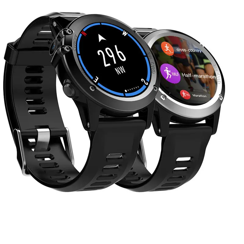 H1 Smart Watch Android 5.1 OS Waterproof IP68 MTK6572 GPS Wifi 3G Camera smart Clock 400*400 Heart Rate Monitor 4 GB+512 MB | Электроника
